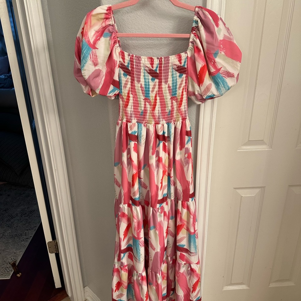 Spring maxi dress